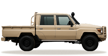 Armoured 79 Double Cabin Pick Up armoured vehicle